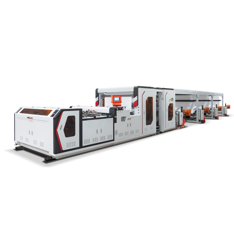 伺服控製高精度四放料輸送縱橫切機